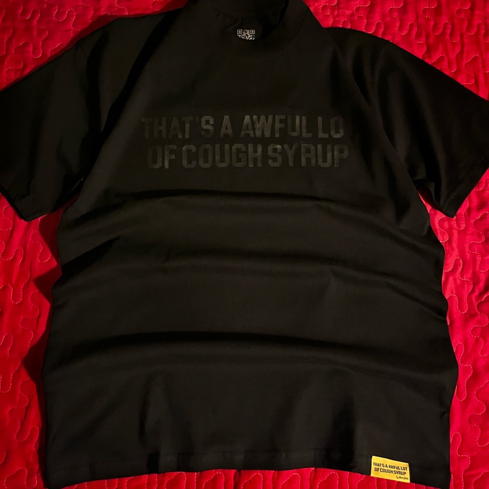Awful lot of cough syrup by desto dubb size Large
